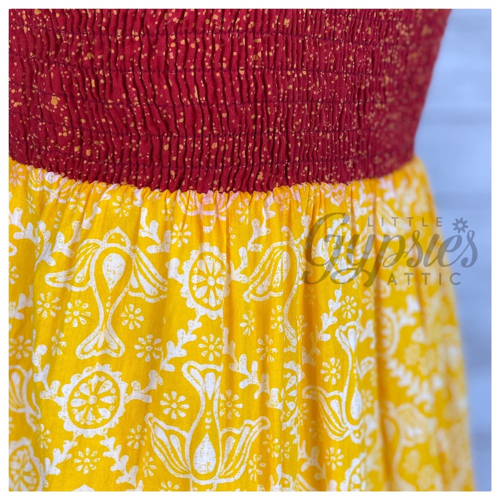 Earthbound Cotton Summer Dress - Picture 8 of 10